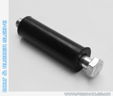 M12 Bolt with Rubber Sleeve